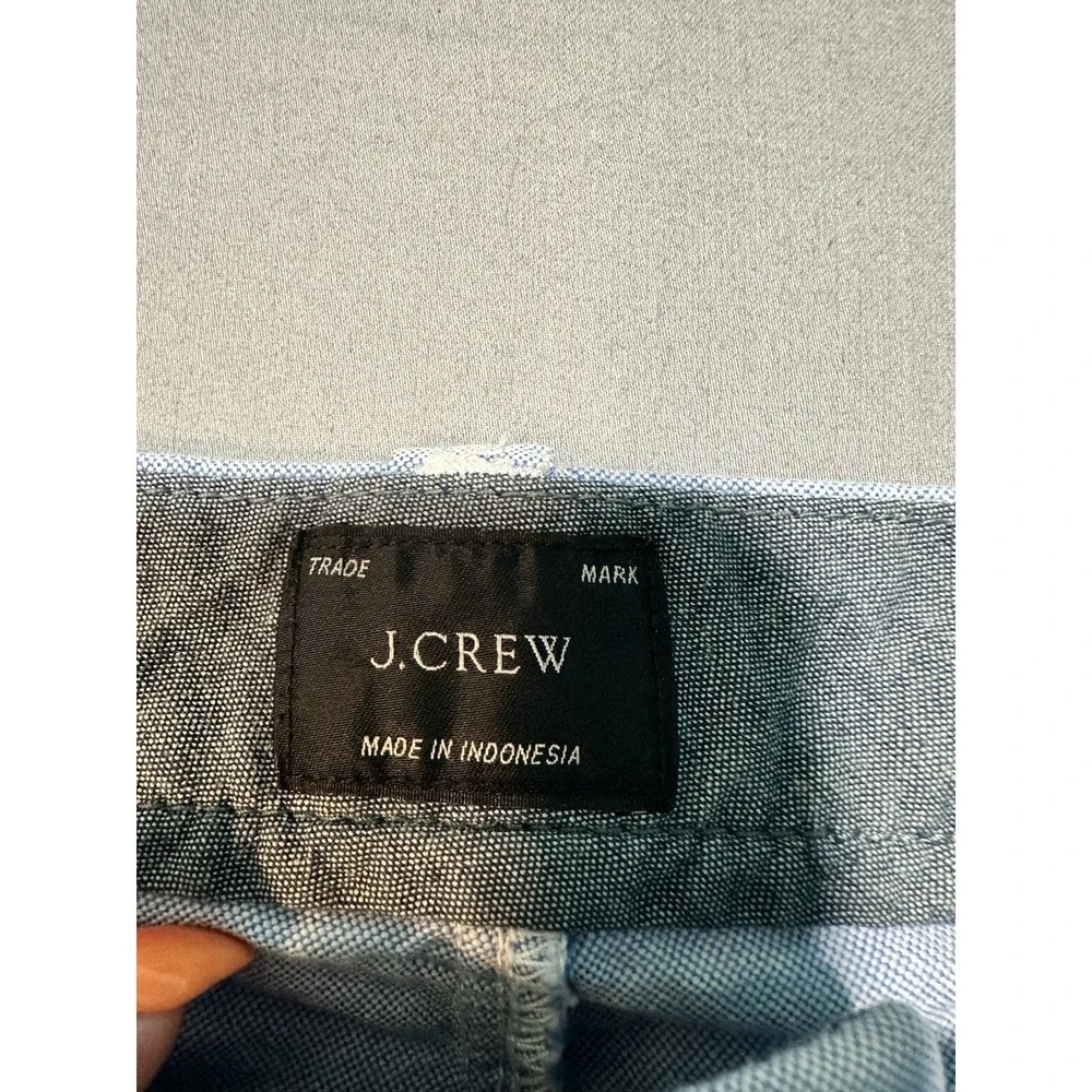 J Crew Men's Light Blue Chino Cotton‎ Shorts 42